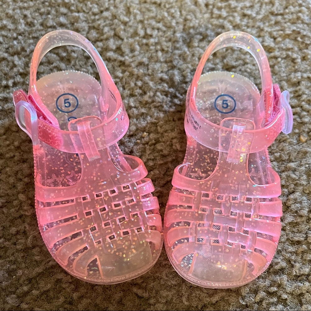 Coral Jelly Shoes